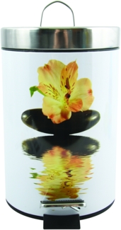 MSV Kosmetikeimer "Manila" Mülleimer Treteimer Abfalleimer - 3 Liter – mit herausnehmbaren Inneneimer