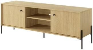 Lowboard Scandi TV-Board 156,8x39,5x53,4cm 2-türig