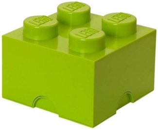 Lego 'Storage Brick 4' Aufbewahrungsbox lindgrün