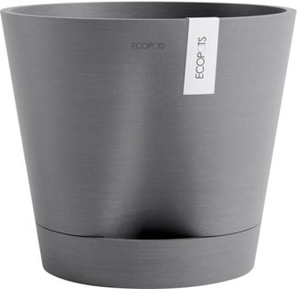ECOPOTS Blumentopf Venice 2 30 Grau, für den Innenbereich