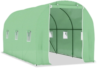 vidaXL Gewächshaus 9 m² 4,5x2x2 m 48165