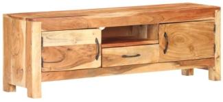 vidaXL TV-Schrank 116x30x40 cm Massivholz Akazie 320473