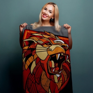 Herding Handtücher Harry Potter Hogwarts Duschtuch Strandtuch Badetuch 70x140 cm, (1 Duschtuch, 1-St), Langlebig