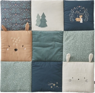 Babydecke Baby Spieldecke/ Laufstalleinlage MAGIC FOREST, vertbaudet