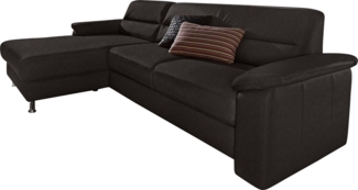 sit&more Ecksofa Ascara L-Form, inklusive Boxspring/Federkern-Polsterung, wahlweise mit Bettfunktion