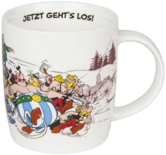 KÖNITZ Becher Asterix - Jetzt geht's los - 400 ml / Motivtasse