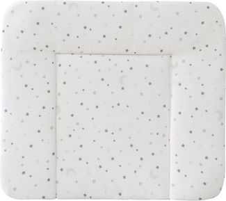 roba Wickelauflage 'Sternenzauber grau' 85 x 75 cm - PU beschichtet & 100% phthalatfrei - Grau