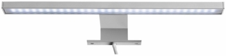 trendteam LED Spiegelleuchte, LED fest integriert, Kaltweiß, Länge 30 cm - LED Badaufbauleuchte mit kaltem Licht - Mit Multibox