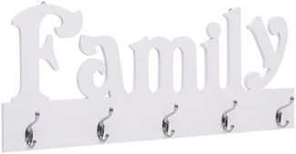 vidaXL Wandgarderobe FAMILY 74 x 29,5 cm 284245
