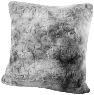 Delindo Lifestyle Fellkissen Kingston, Sofakissen Kissenhülle, Kissenbezug in 50x50 cm, kuschelig weich und anschmiegsam
