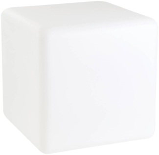 Eglo 31054 Stehleuchte Crosslink weiss L:40cm B:40cm H:40cm E27 1X9W mit Kabel+Stecker dimmbar IP65 mit Connect Funktion