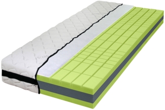 Kaltschaummatratze Easydream Kaltschaum 3000 90 x 200 cm / K600 DormiPur 50237-720 , Weiß , 90 x 24 x 200 cm