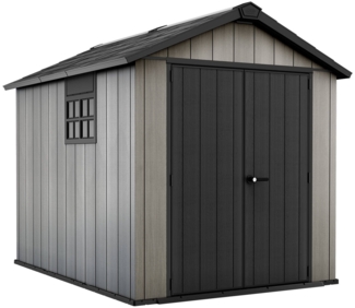Dmora Gartenhaus Dartmouth, Gartenhütte, Gartenhaus, Werkzeugschuppen, 229x287 h242 cm, Grau