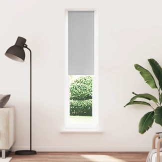 vidaXL Verdunkelungsrollo Hellgrau 50x230 cm Stoffbreite 45,7 cm 4011456