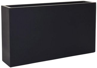 VIVANNO Pflanzkübel Fiberglas ELEMENTO SLIM Kasten, Anthrazit Matt 90 x 20 x 50 cm