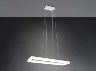 LED Pendelleuchte CAMINO modern in Weiß, Breite 70cm