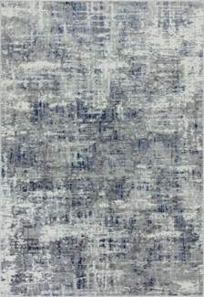 Teppich Velours Metallic-Glanz abstrakt | 200x290 cm, 11mm Florhöhe, 16mm Gesamthöhe | Dunkelblau | Langlebig & Komfortabel | Großes Wohnzimmer | PARMA-Sorbolo Kollektion von Kadima Design