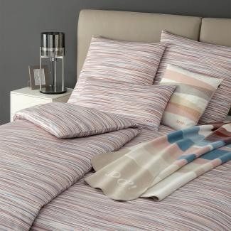 JOOP Mako-Satin Bettwäsche Vivid blush|200x200 cm + 2x 40x80 cm