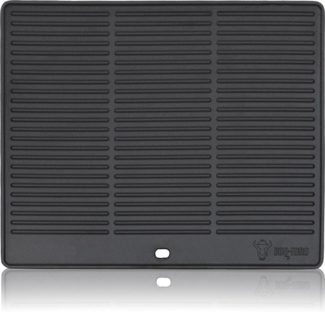 BBQ-Toro Grillplatte Gusseisen, 48,5 x 32 cm, BBQ Plancha pre-seasoned, Grillpfanne