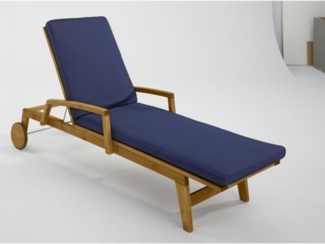 memo Auflage Milano L9038 Sonnenliege blau