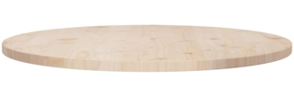 vidaXL Tischplatte Ø80x2,5 cm Massivholz Kiefer 813649
