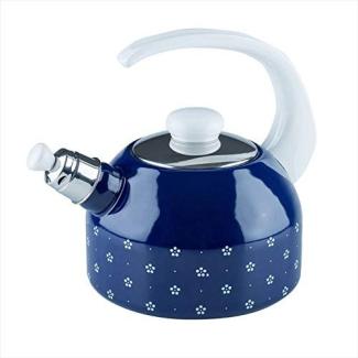 Riess Flöten-Wasserkessel 2l Blümchenblau 543-73