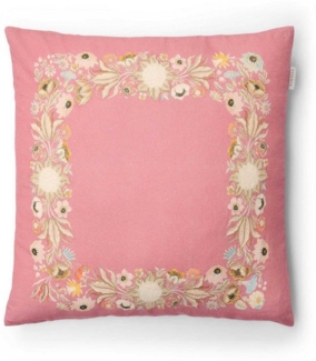 Essenza Dekokissen Veroniq, aus Baumwoll-Leinen-Gemisch mit Blumenprint