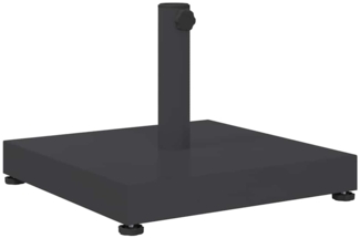 vidaXL Sonnenschirmständer für den Außenbereich Verstellbar Dunkelgrau 42010005