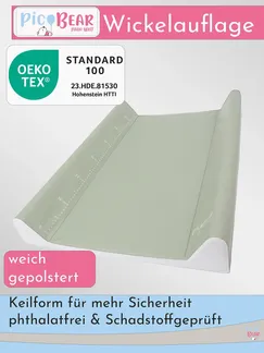 pic Bear Keilwickelauflage 50 x 70 cm - Oliv : Oliv