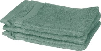 SCHÖNER WOHNEN-Kollektion Waschhandschuh Cuddly, (Set, 3-St), schnell trocknende Airtouch-Qualität