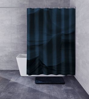Kleine Wolke Duschvorhang Mystic Breite 180 cm (Set)