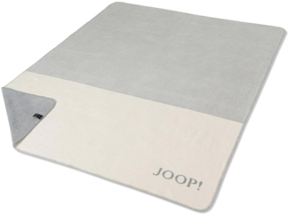 JOOP Wohndecke Split|150x200 cm| stein