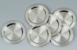 APS Glasuntersetzer ROLLO, Set, 6-tlg, Edelstahl 18/8, Ø 12 cm