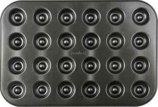 Zenker | Backform für Husarenkrapfen & Engelsaugen | antihaftbeschichtet | 38 x 27 cm | perfekt für gefüllte Kekse | Menge: 1 Stück