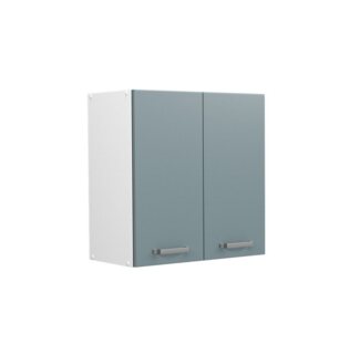 Vicco Hängeschrank R-Line, Blau-Grau/Weiß, 60 cm