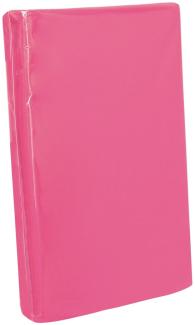 Traumschlaf Zwirn Elasthan Spannbetttuch De-Luxe|200x220 - 220x240 cm| pink