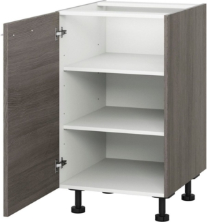 KOCHSTATION Unterschrank KS-Trea U40 mit zwei Einlegeböden, Breite 40 cm, Höhe 75 cm