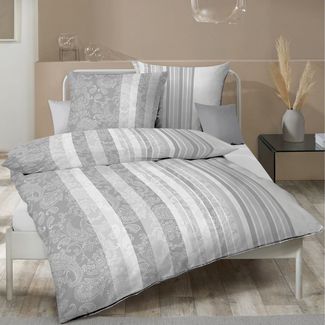 Kaeppel Bettwäsche Bettwäsche "Firenze", Jersey, Interlock-Jersey Streifen