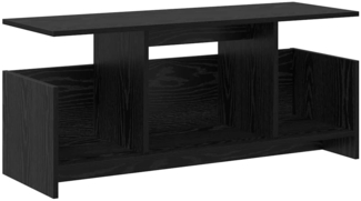 vidaXL TV-Ständer Schwarz Eichen-Optik 102 x 35 x 45 cm Holzwerkstoff 890993