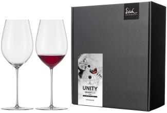 Eisch Unity SensisPlus Rotweingläser im 2er Geschenkkarton - A