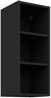 Hängeschrank Regal 30 cm Schwarz matt Küchenzeile Küche SIENA / MONZA / ARONA