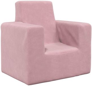 vidaXL Kindersofa Rosa Weich Plüsch 4104795