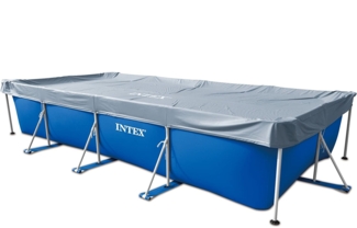 Intex 58968 Abdeckplane für Schwimmbecken, rechteckig, 4,50 m