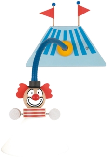 Wand-Leseleuchte Clown