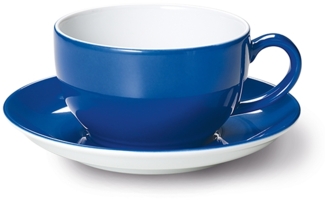 Kaffee-Untertasse Solid Color Kornblume Dibbern Kaffeetasse - Mikrowelle geeignet, Spülmaschinenfest