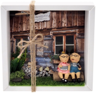 ZauberDeko Geschenkbox Geldgeschenk Verpackung Oma Opa Reise Urlaub Hütte Großeltern