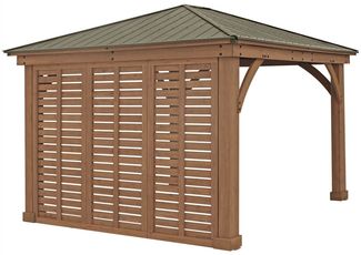 Westmann Holz Seitenwand für Pavillon Devon |