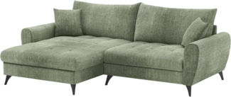 Mr. Couch Ecksofa Blackburn II L-Form, Wahlweise mit Kaltschaumpolsterung bis 140 kg belastbar