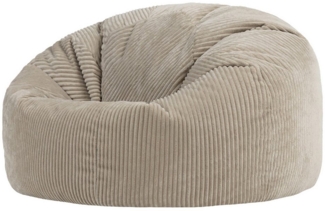 icon Sitzsack Erwachsene XXL aus Cord „Kingston“, Sitzsack XXL, Made in Germany, für Erwachsene & Kinder, für Wohnzimmer