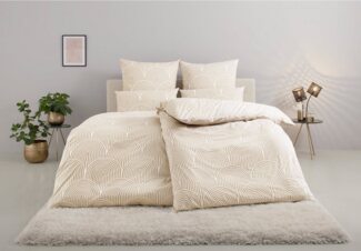 Leonique Bettwäsche Matilda in Gr. 135x200 oder 155x220 cm, Flanell, 2 teilig, Bettwäsche aus Baumwolle, Bettwäsche mit skandinavischem Design